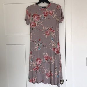 Floral swing dress